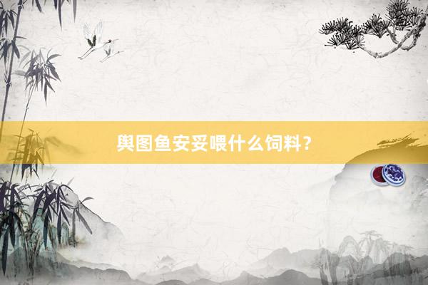 舆图鱼安妥喂什么饲料?